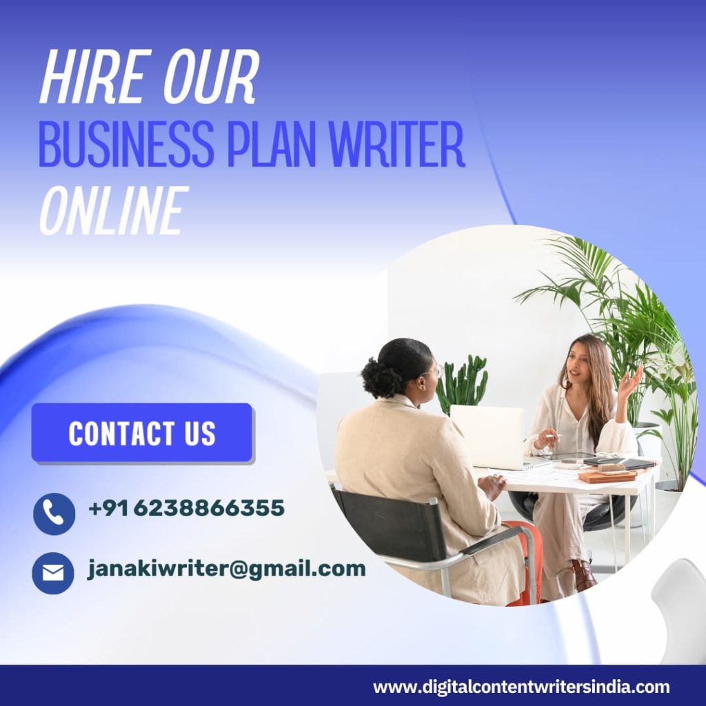 Business plan writing agency