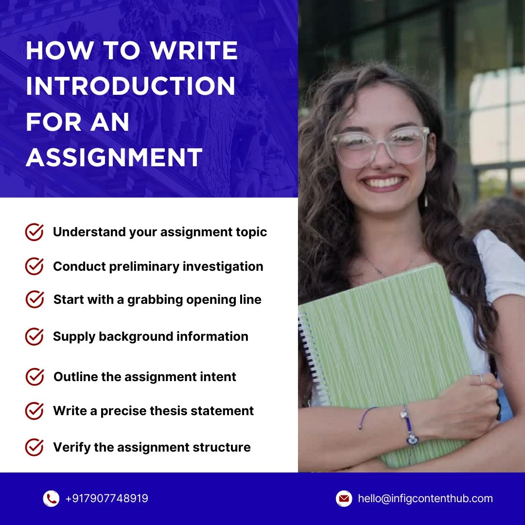 introduction in an assignment
