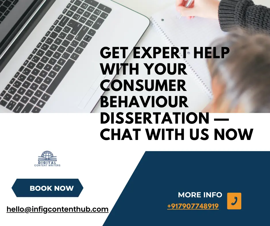 Consumer behaviour dissertation help