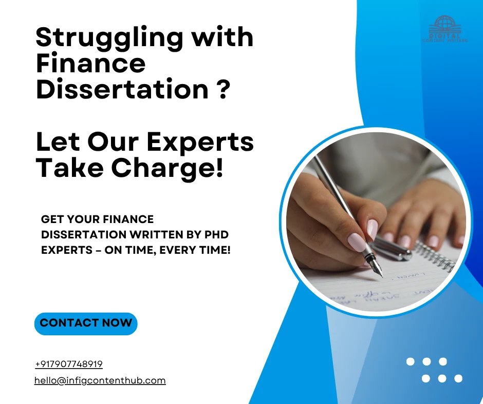 finance dissertation help