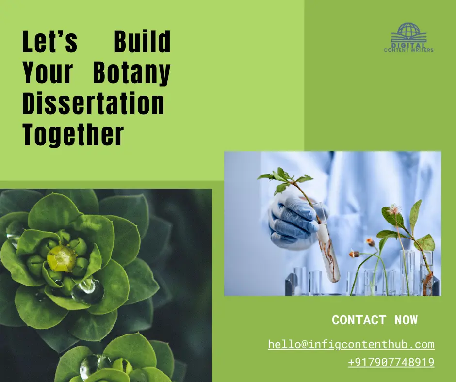 Botany dissertation help