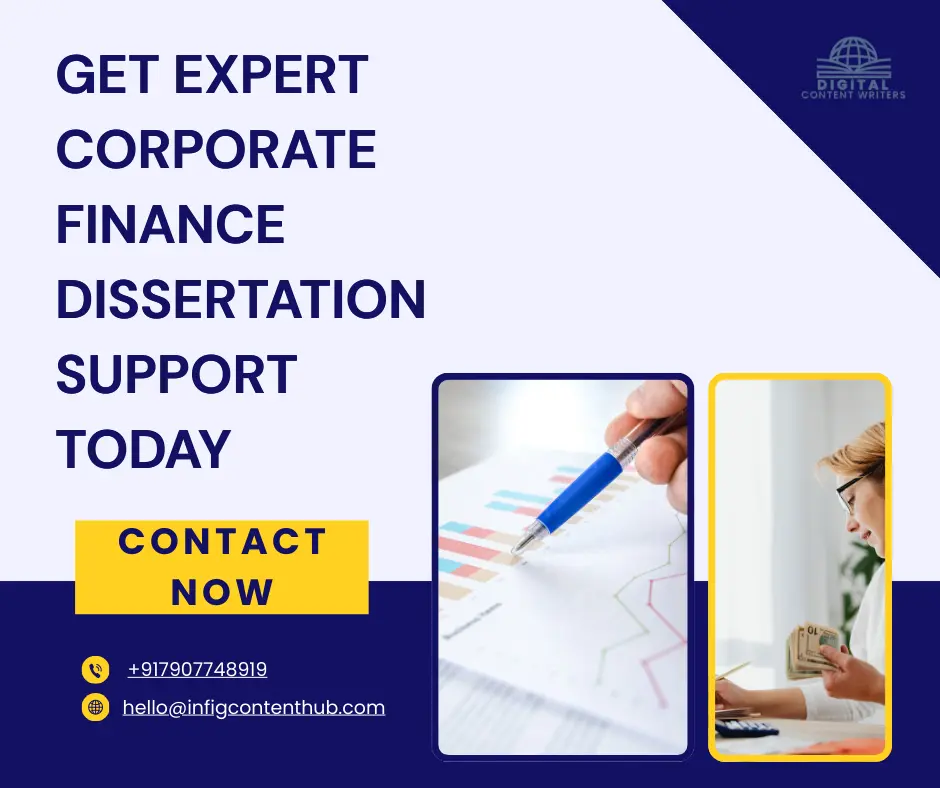 Corporate finance dissertation help