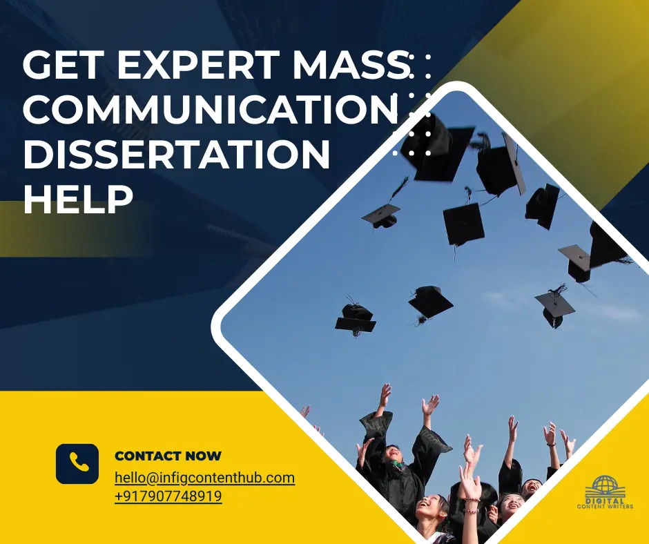 Mass communication dissertation help image